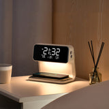 3-in-1 Bedside Lamp with Wireless Charging - Mad4Goods