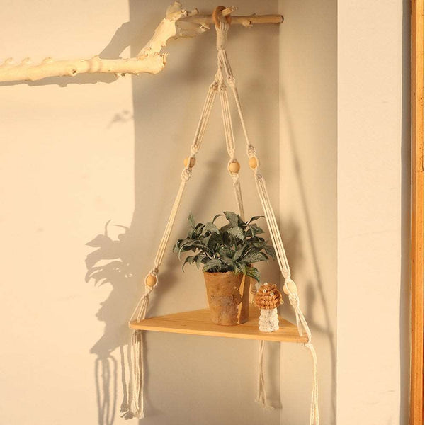 Handcrafted Macrame Shelves - Mad4Goods