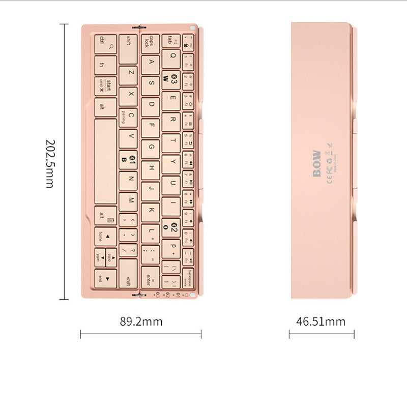 Mini Folding Bluetooth Keyboard - Mad4Goods