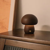 Wooden Mushroom LED Night Light - Mad4Goods