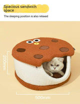 Biscuit Shaped Cat Nest - Mad4Goods