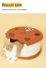 Biscuit Shaped Cat Nest - Mad4Goods