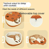 Biscuit Shaped Cat Nest - Mad4Goods