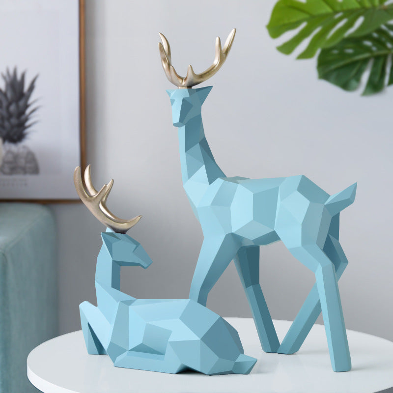 Resin Deer Sculpture - Mad4Goods