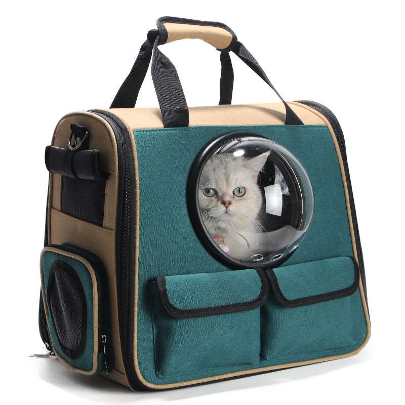 Pet Space Backpack - Stylish Travel Bag for Dogs and Cats - Mad4Goods