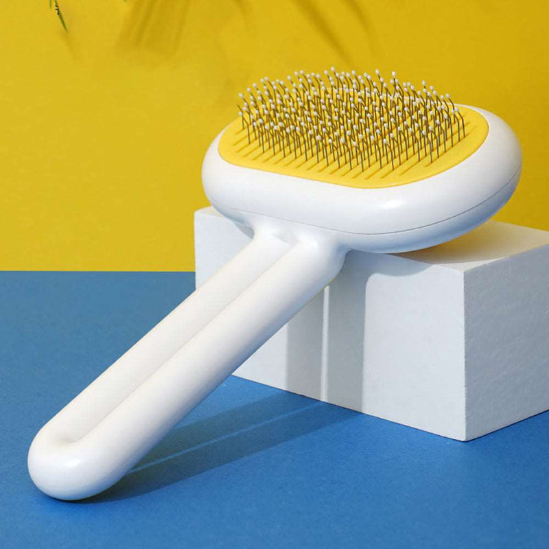 2-in-1 Pet Brush - Stainless Steel & Silicone Design - Mad4Goods