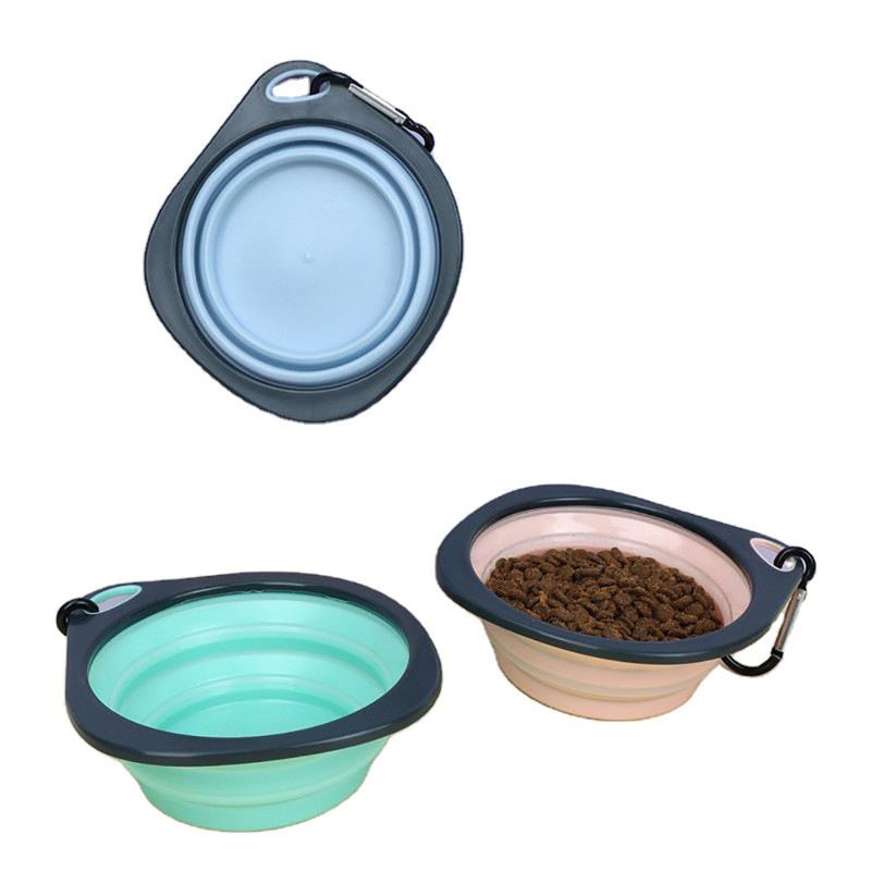 Portable Collapsible Silicone Dog Bowls - Mad4Goods