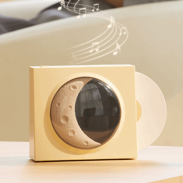 Moon Clock Bluetooth Speaker - Mad4Goods