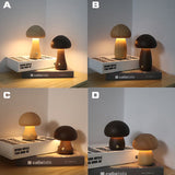 Wooden Mushroom LED Night Light - Mad4Goods