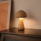 Wooden Mushroom LED Night Light - Mad4Goods